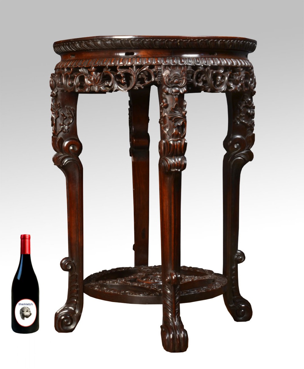 Very Large Chinese Hardwood Stand