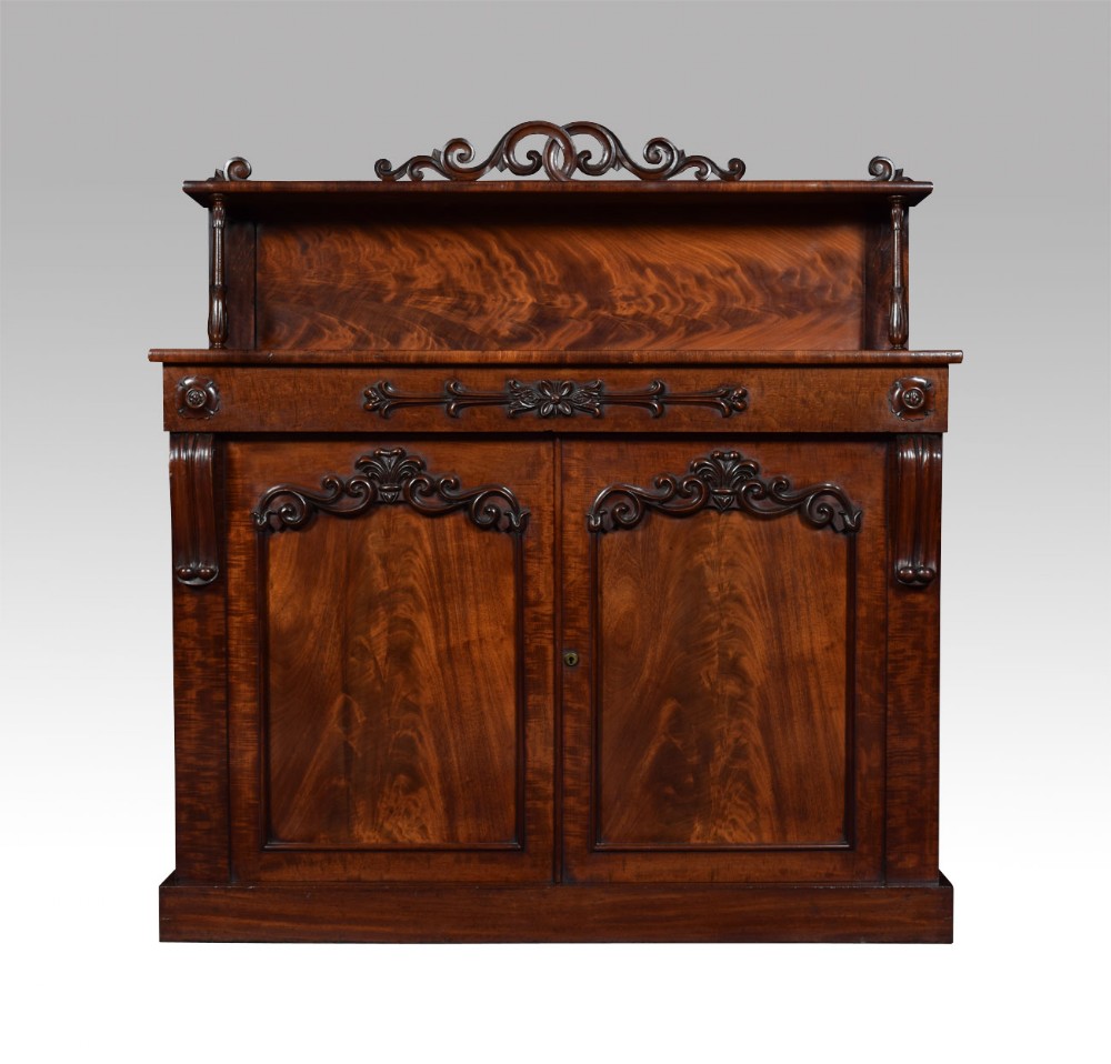 William IV mahogany chiffonier