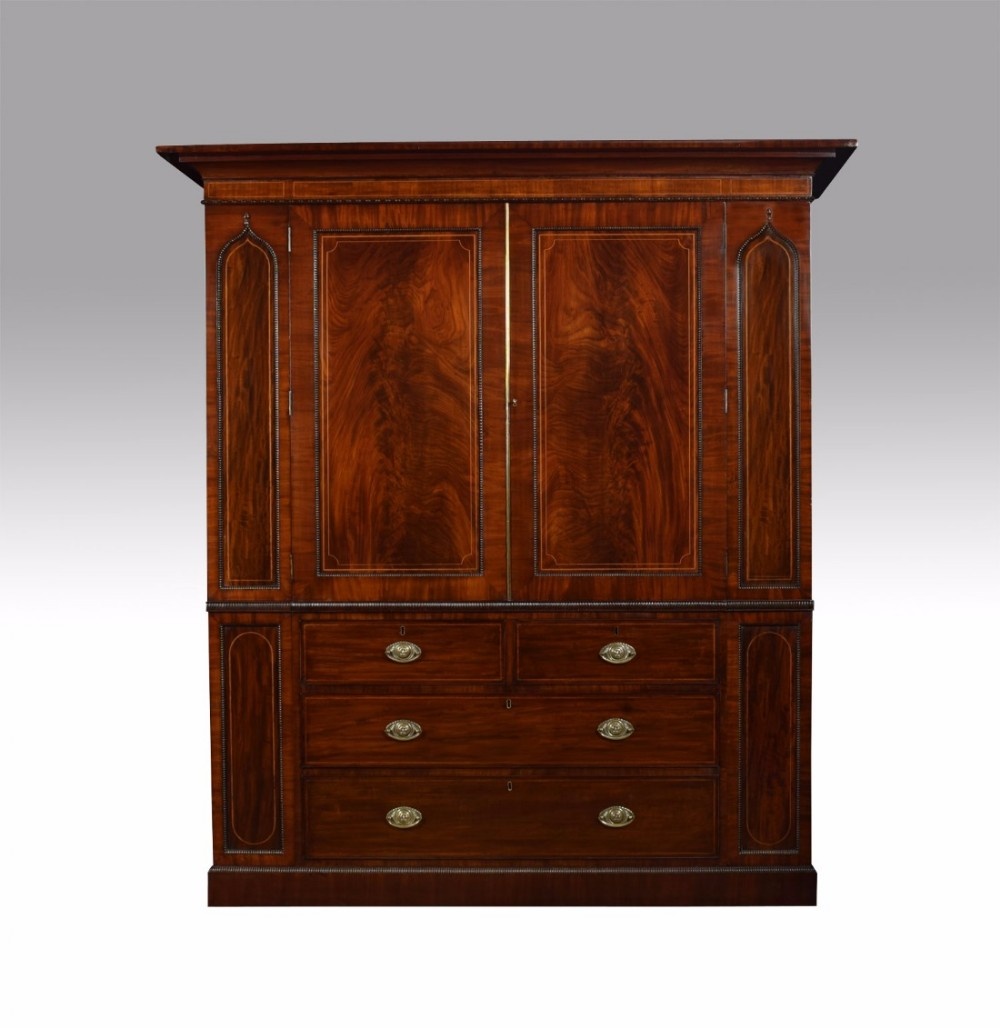 WIlliam IV mahogany wardrobe