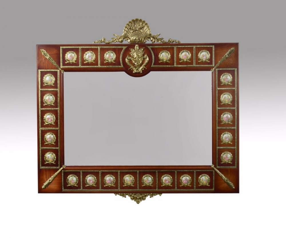 Louis XVI revival Wall Mirror by H & L Epstein