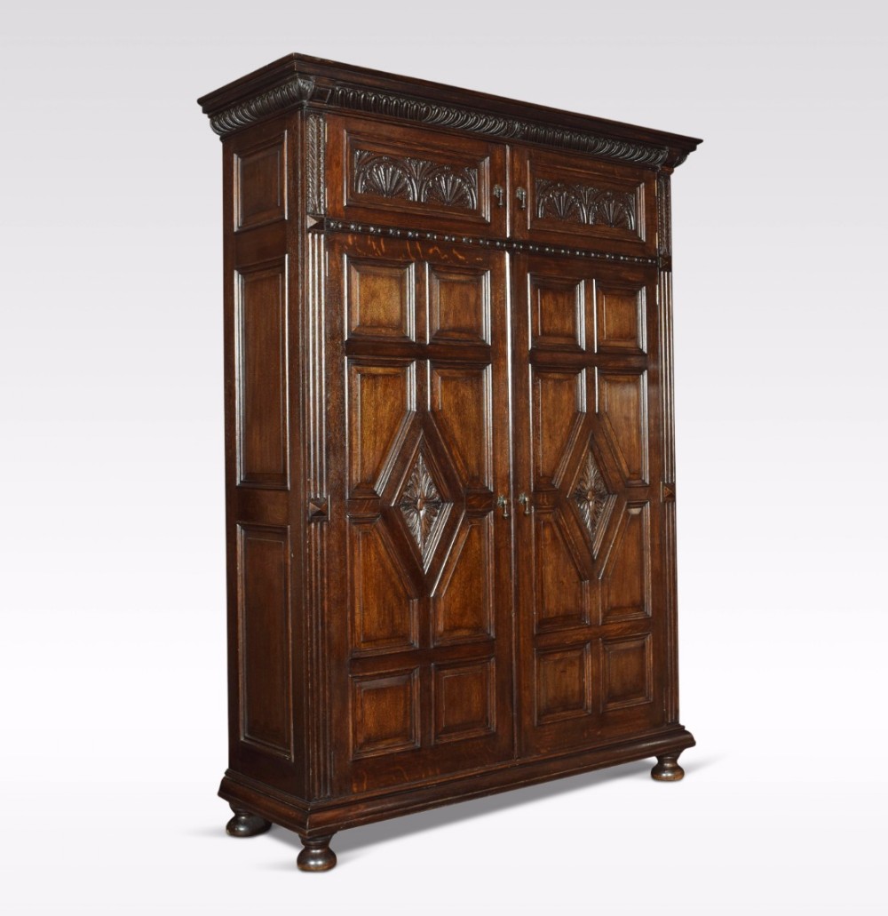 Large oak hall robe