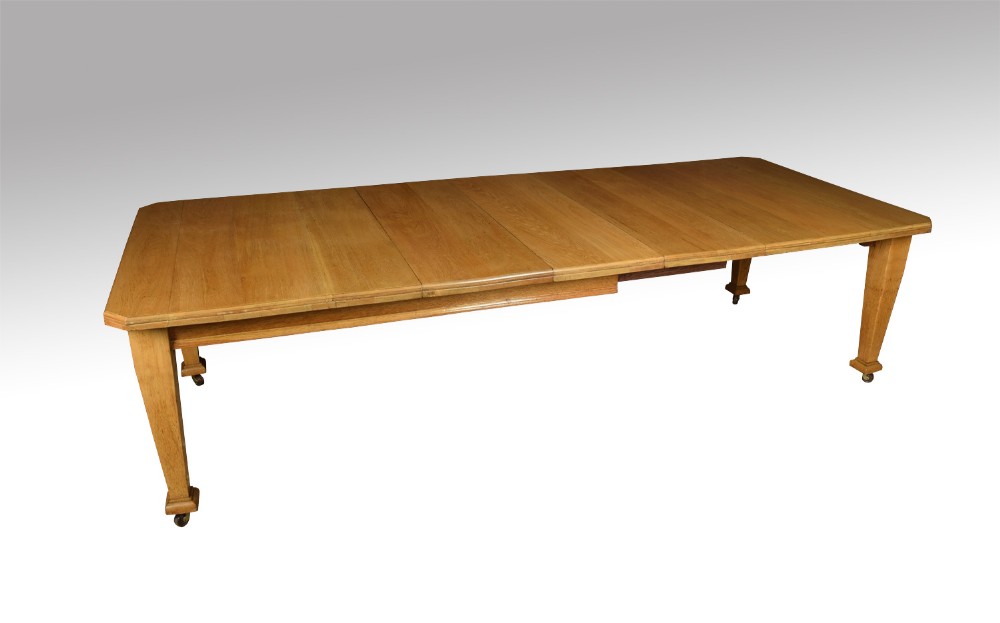 19th Century oak dining table