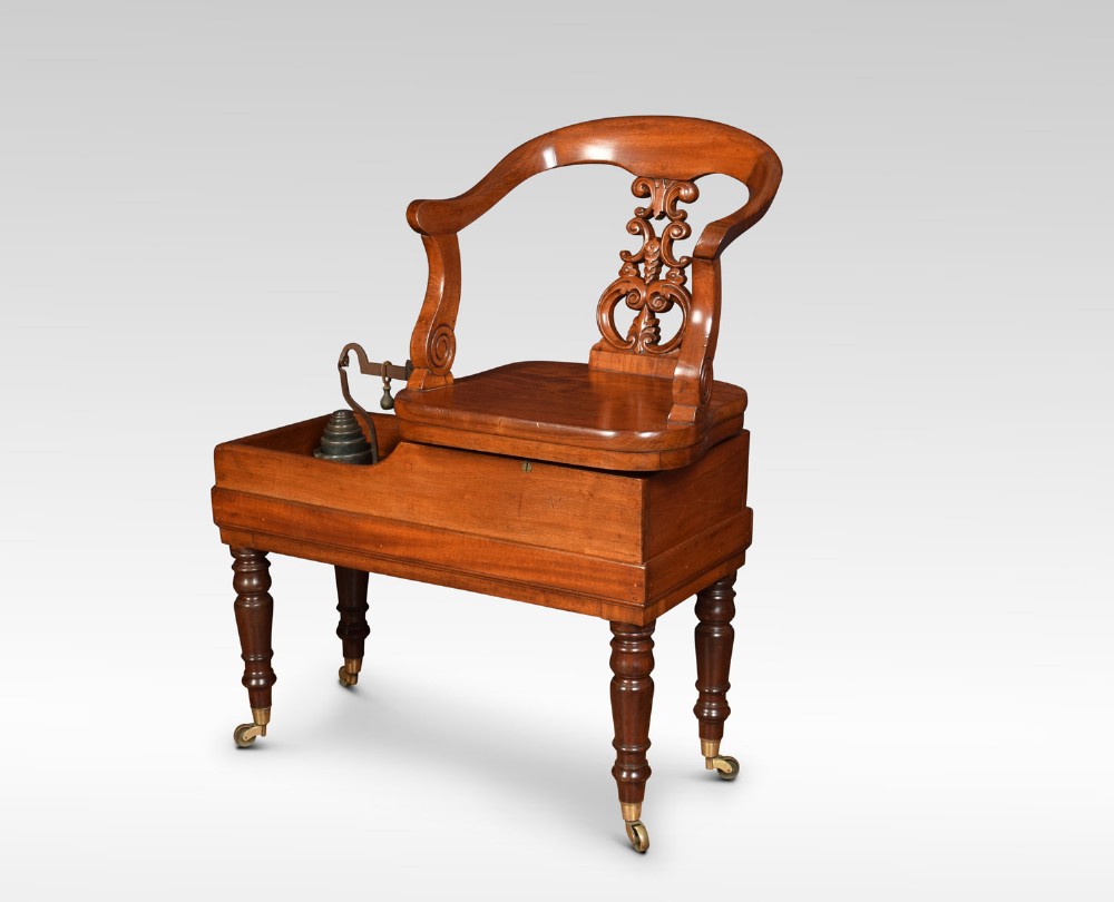 Set of Victorian mahogany Jockey scales