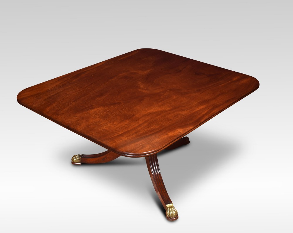 Mahogany coffee table