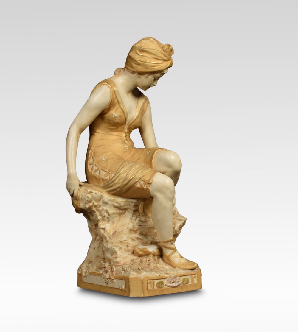 Royal Dux porcelain figure