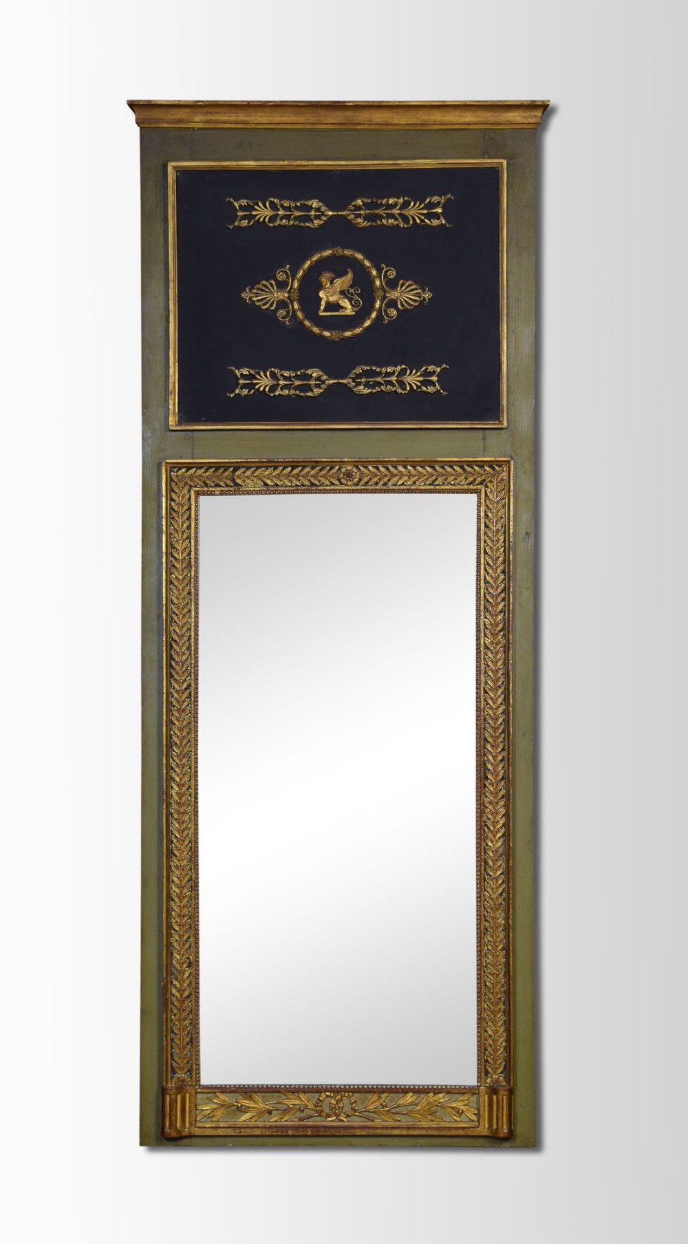 Regency style pier mirror