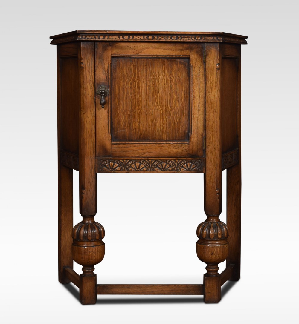 Oak side cabinet