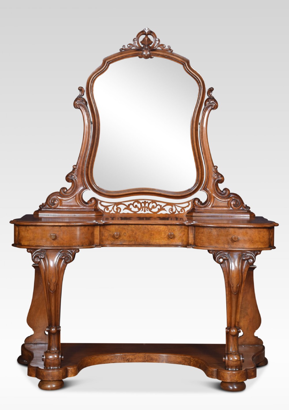 Walnut Duchess dressing table