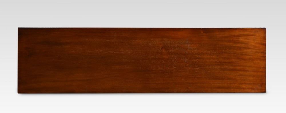 Mahogany two door glazed bookcase View VI