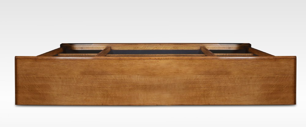 Oak open bookcase View XI
