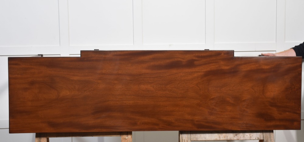 Large mahogany hall table View XIII