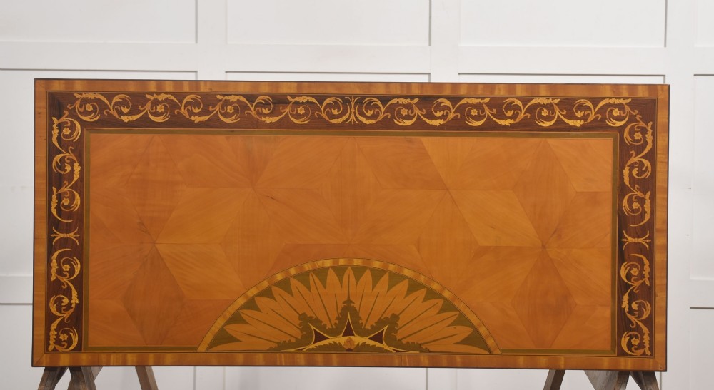 Sheraton Style Marquetry Side Table View X