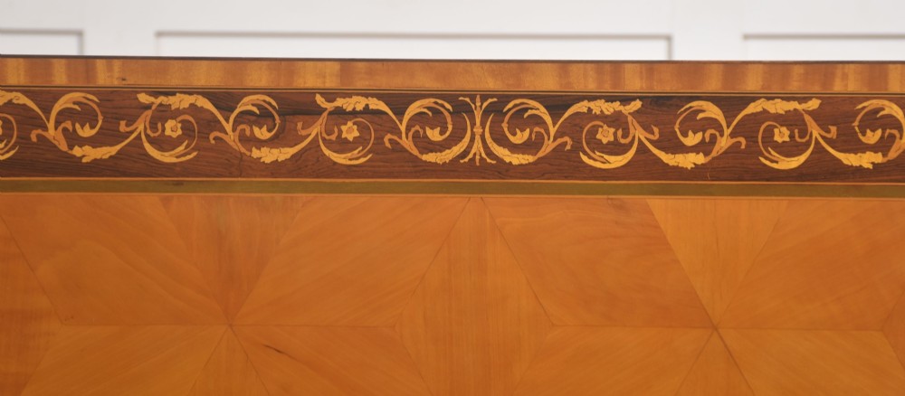 Sheraton Style Marquetry Side Table View XI