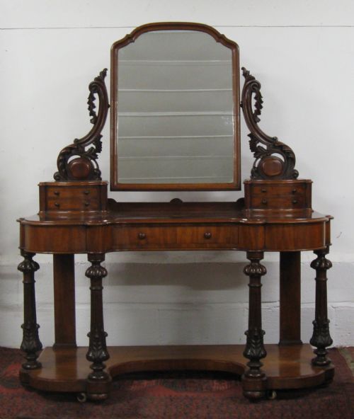 Fine Victorian Mahogany Duchess Dressing Table Circa 1860