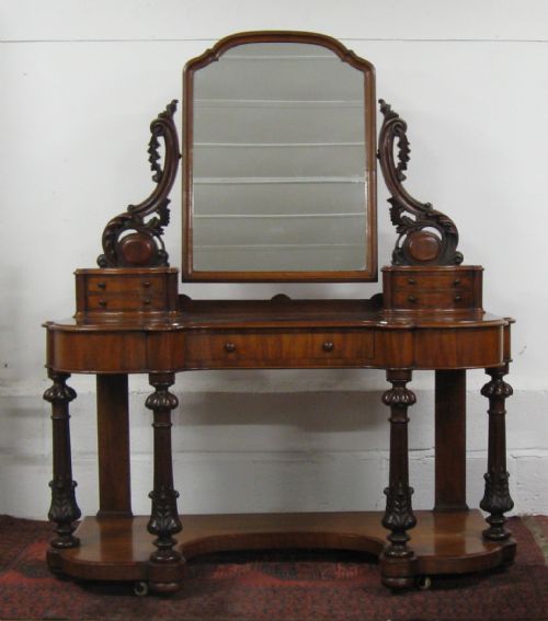 fig 1. Fine Victorian Mahogany Duchess Dressing Table circa 1860