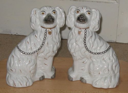 Fine Pair of Staffordshire Dogs Circa 1860
