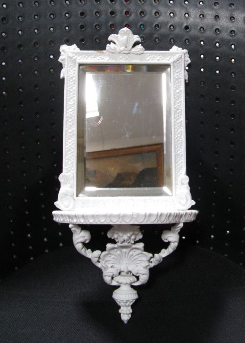 Pretty Victorian Mirrored Wall Bracket Circa 1880