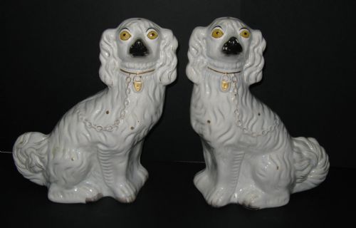 Fine Pair of Staffordshire Dogs C1860