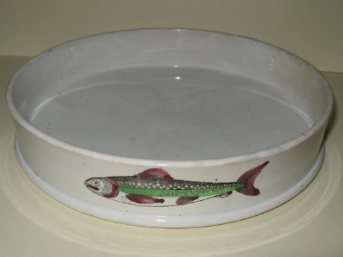 Early 19th Century Pearlware Char Dish