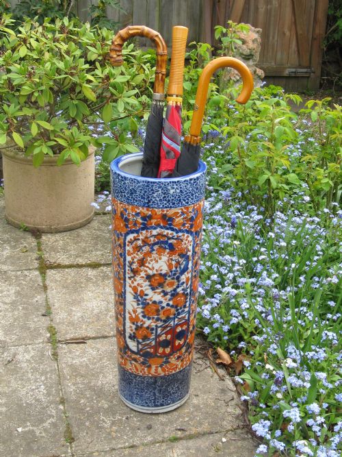 Victorian Imari Stick Stand C1880