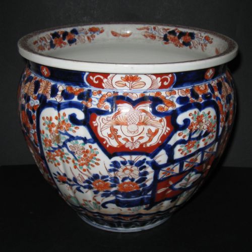 Large Japanese Imari Jardiniere C1880
