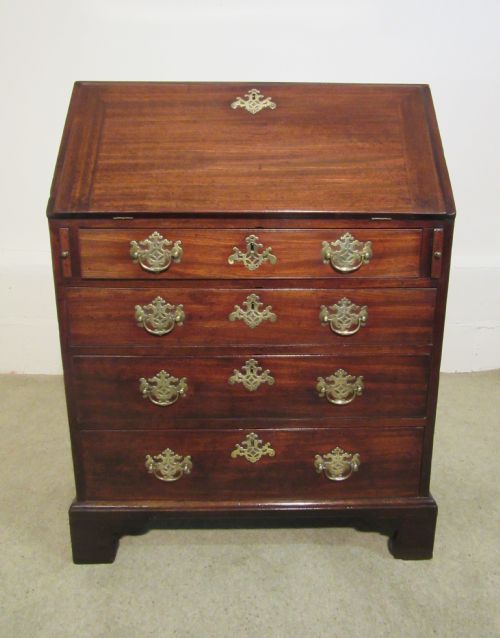 Small Georgian Mahogany Bureau C1780