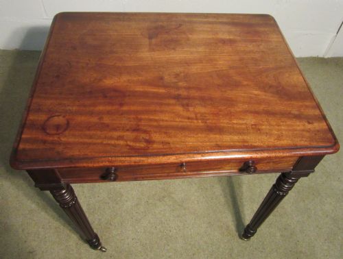FINE GEORGIAN MAHOGANY GILLOWS STYLE WRITING TABLE CIRCA 1820 - ADDITIONAL PHOTO 1