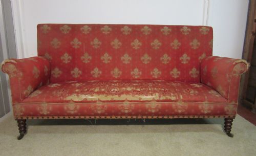 Large Country House Style Sofa by Gregory & Co C1860