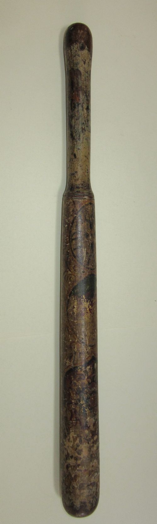 19th Century Painted Hatfield Police Truncheon