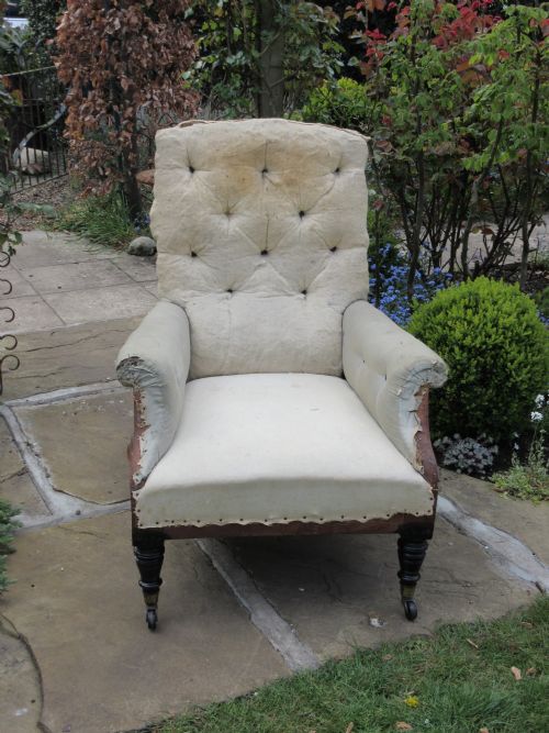 Generous Late Victorian Armchair