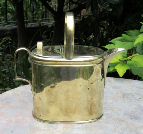Victorian Brass Watering Can by Fearncombe of Wolverhampton