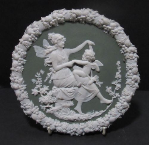 Continental Porcelain Wall Plaque C1890