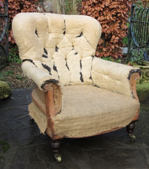 Good Quality Victorian Armchair C1870