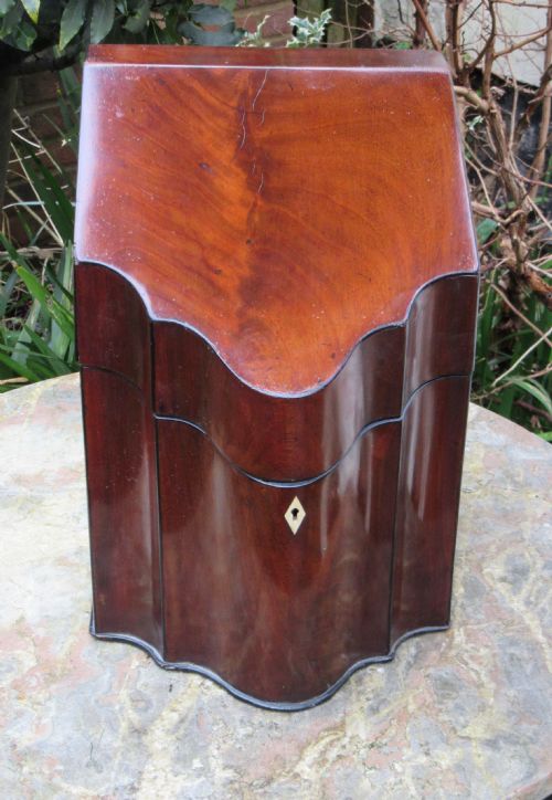 Georgian Mahogany Knife Box C1800