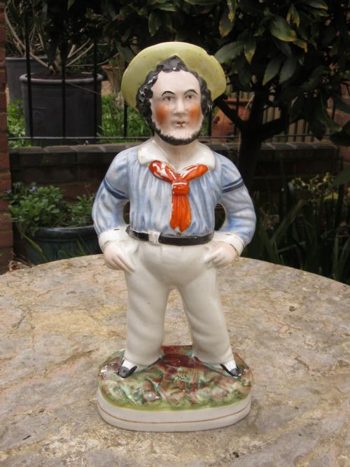 Jolly Sailor Staffordshire Figure C1880