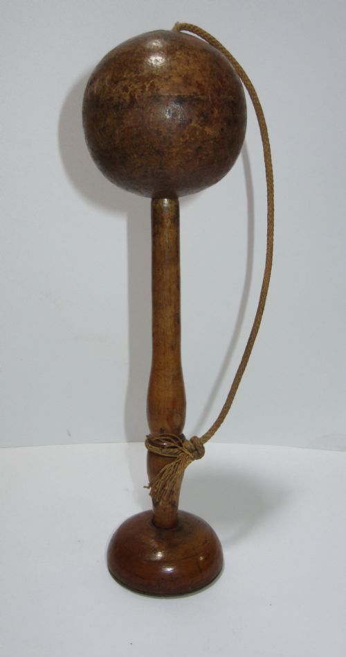 Child's Treen 19th Century Bilboquet Game