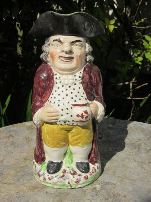 Antique Staffordshire Toby Jug C1850