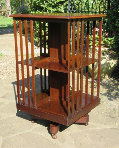 Edwardian Revolving Bookcase