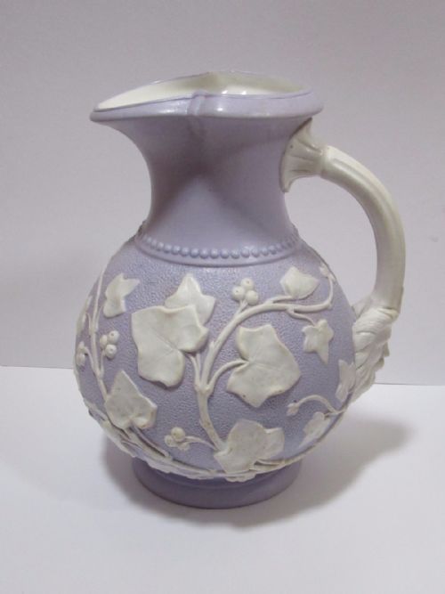 Samuel Alcock Lilac Ivy Jug C1850