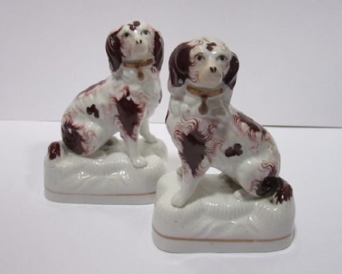 Fine Pair of Staffordshire Dogs C1840