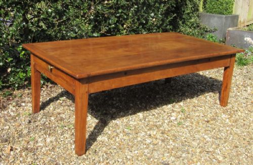 19th Century French Cherrywood Coffee Table