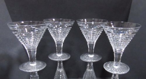 Set of Four Art Deco Cocktail Glasses