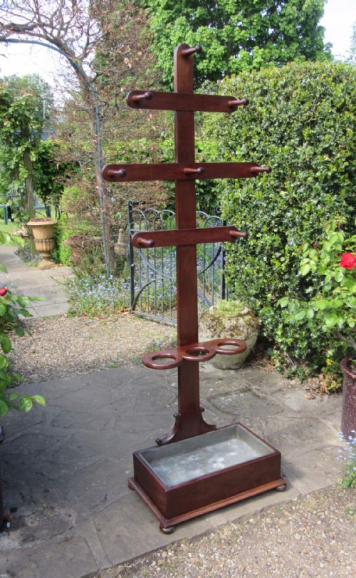 Early 19th Century Mahogany Hall Stand