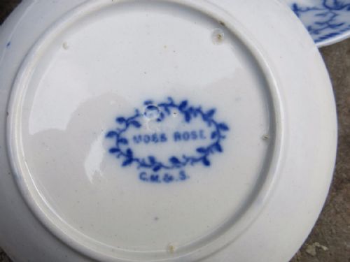 fig 1. CHILD'S COMPLETE VICTORIAN POTTERY TEA SET by CHARLES MEIGH