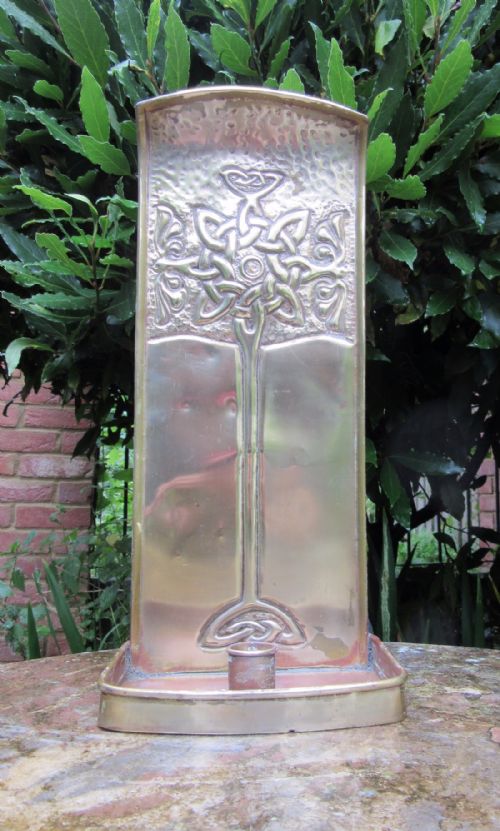 Arts & Crafts Brass Wall Sconce C1890
