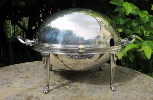 Fine Walker & Hall Rollover Breakfast Dish