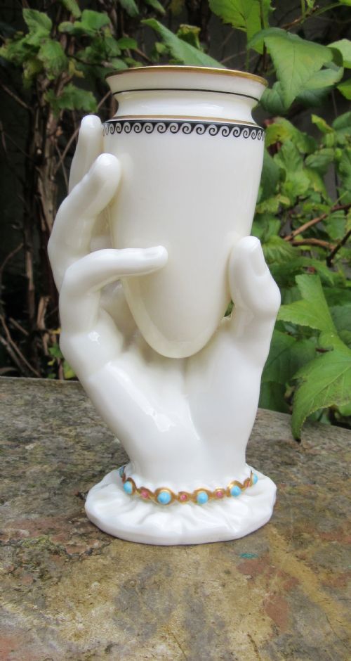 Royal Worcester Mrs. Hadley's Hand Vase 1864