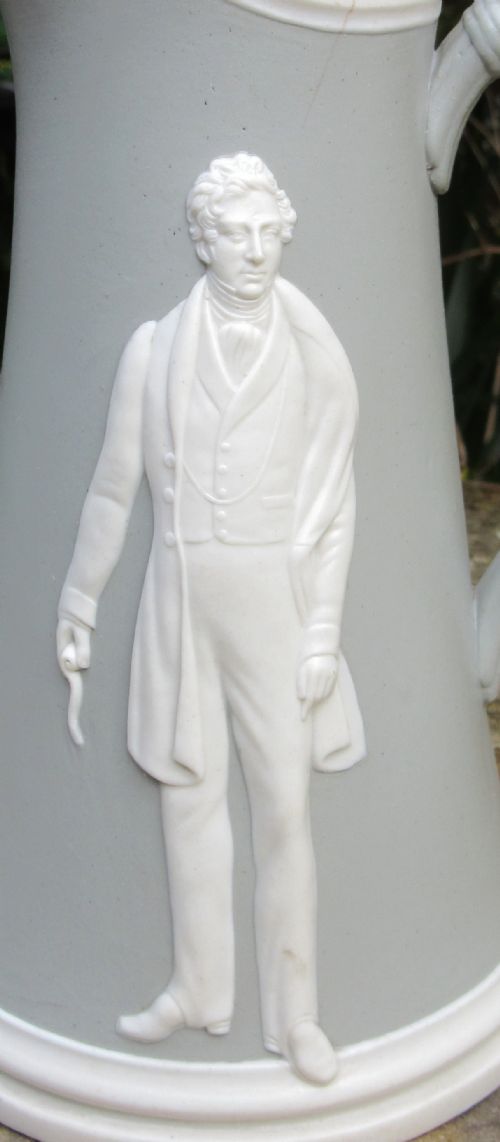 fig 2. SIR ROBERT PEEL COMMEMORATIVE HOT WATER JUG c1850
