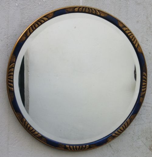 Edwardian Lacquered Chinoiserie Wall Mirror C1910