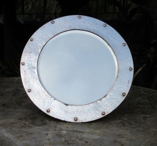Arts & Crafts Liberty's Style Silver Plated Clarkson Northallerton Mirror